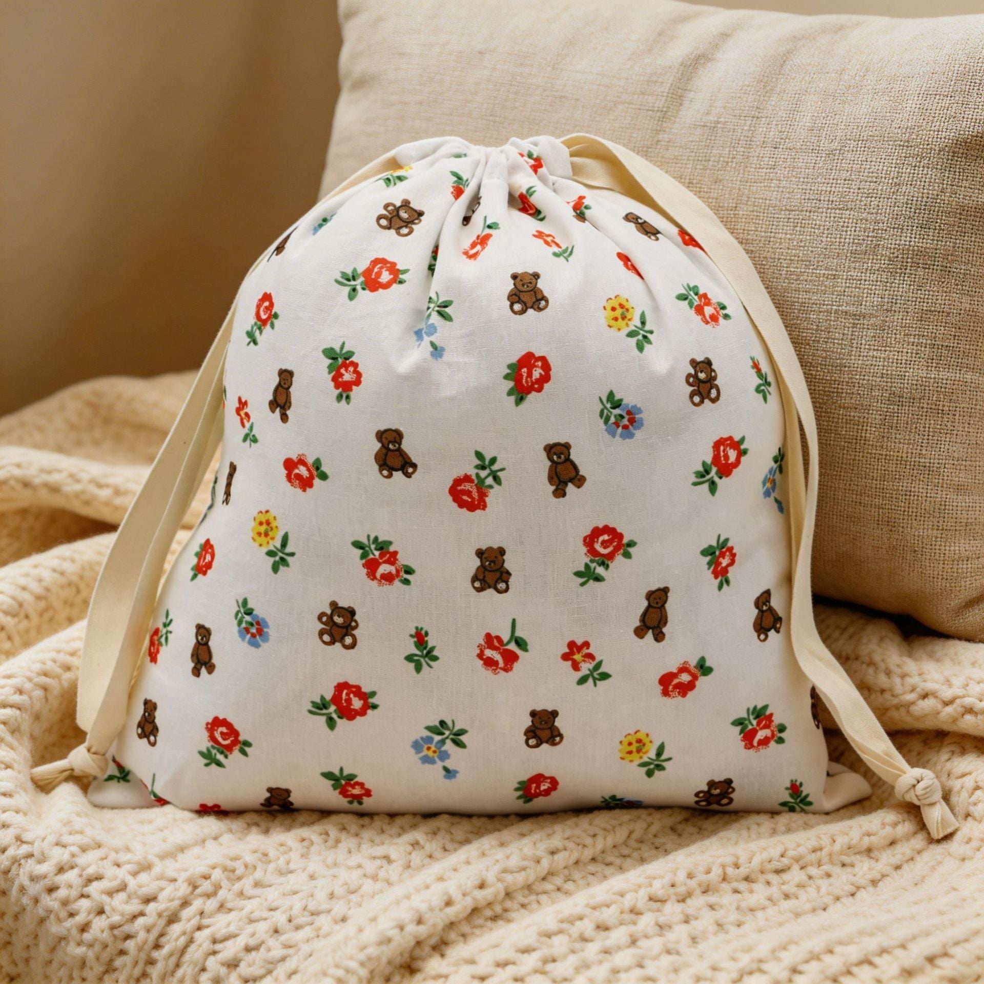 Cotton Drawstring Storage Bag
