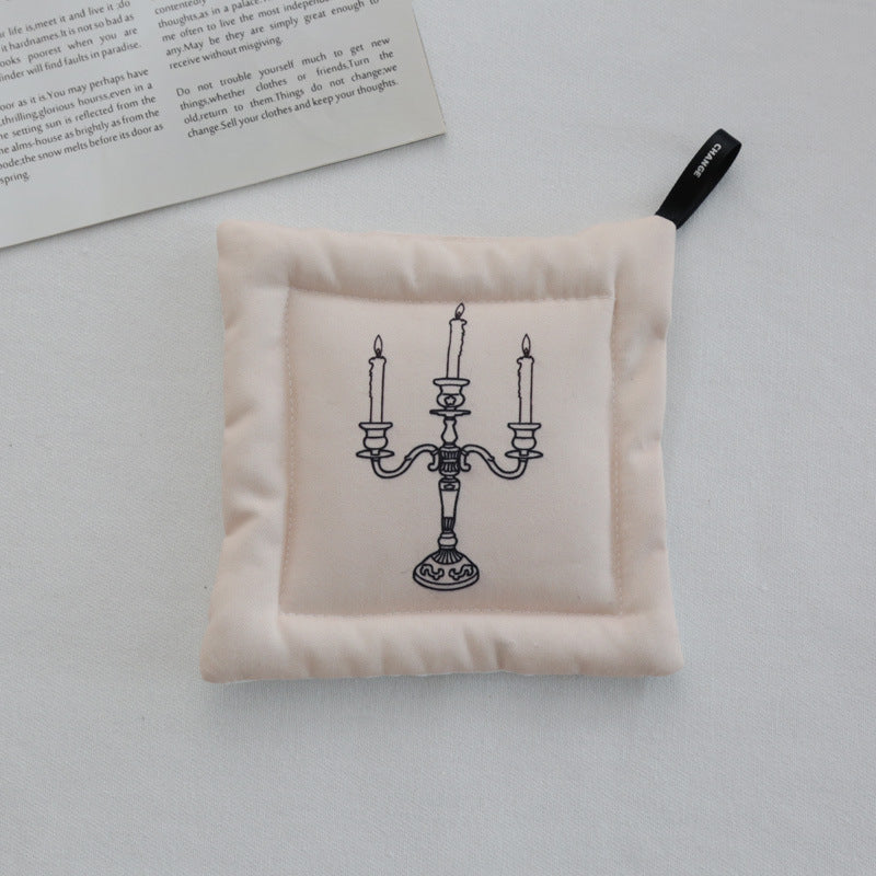 Cotton fabric heat insulation pad