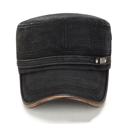 cotton flat cap