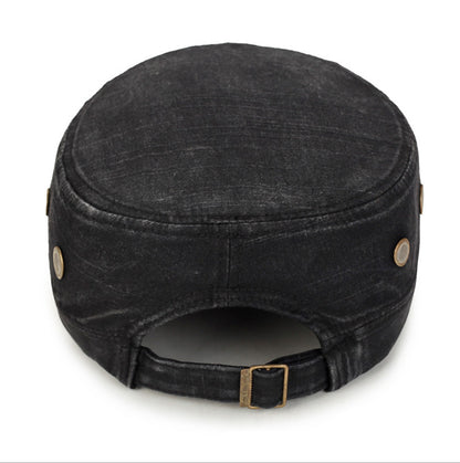 cotton flat cap