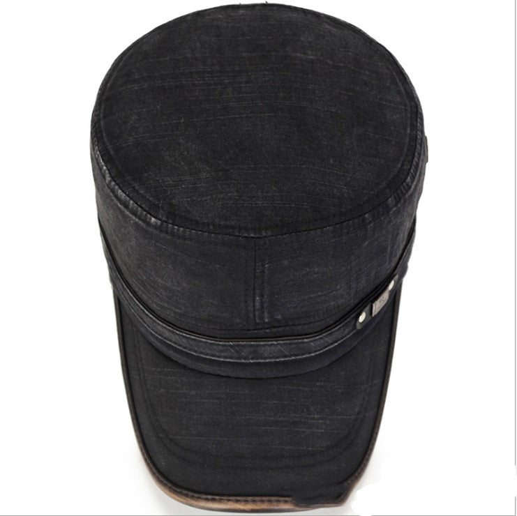 cotton flat cap