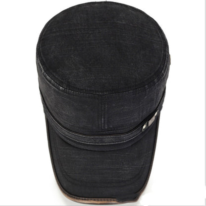 cotton flat cap