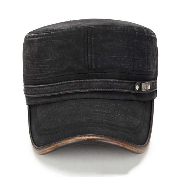 cotton flat cap
