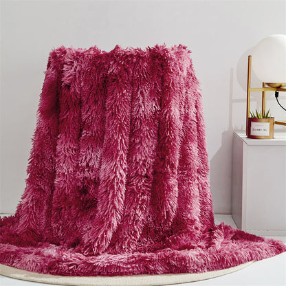 Cotton fleece double-layer blanket