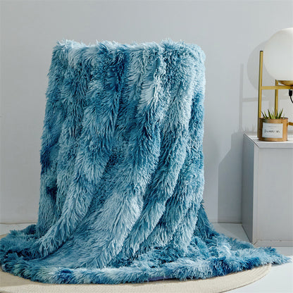 Cotton fleece double-layer blanket