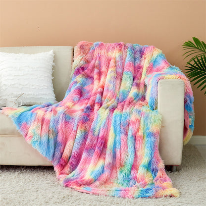 Cotton fleece double-layer blanket