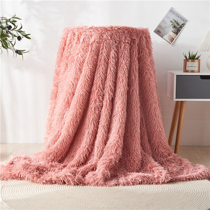 Cotton fleece double-layer blanket