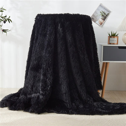 Cotton fleece double-layer blanket