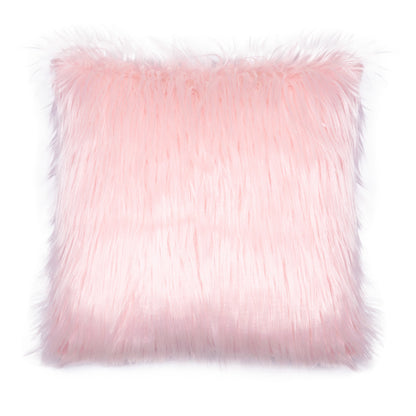 Cotton fleece throw pillowcase