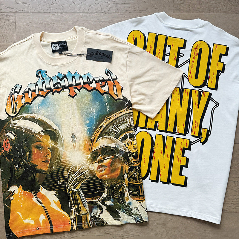 Cotton Graphic Print T-Shirt