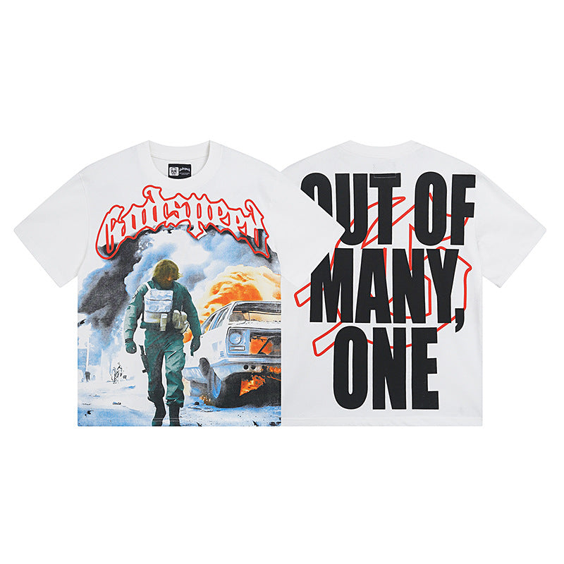 Cotton Graphic Print T-Shirt