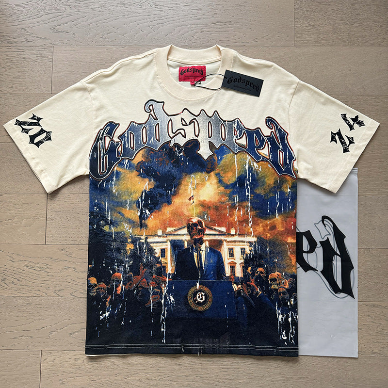 Cotton Graphic Print T-Shirt