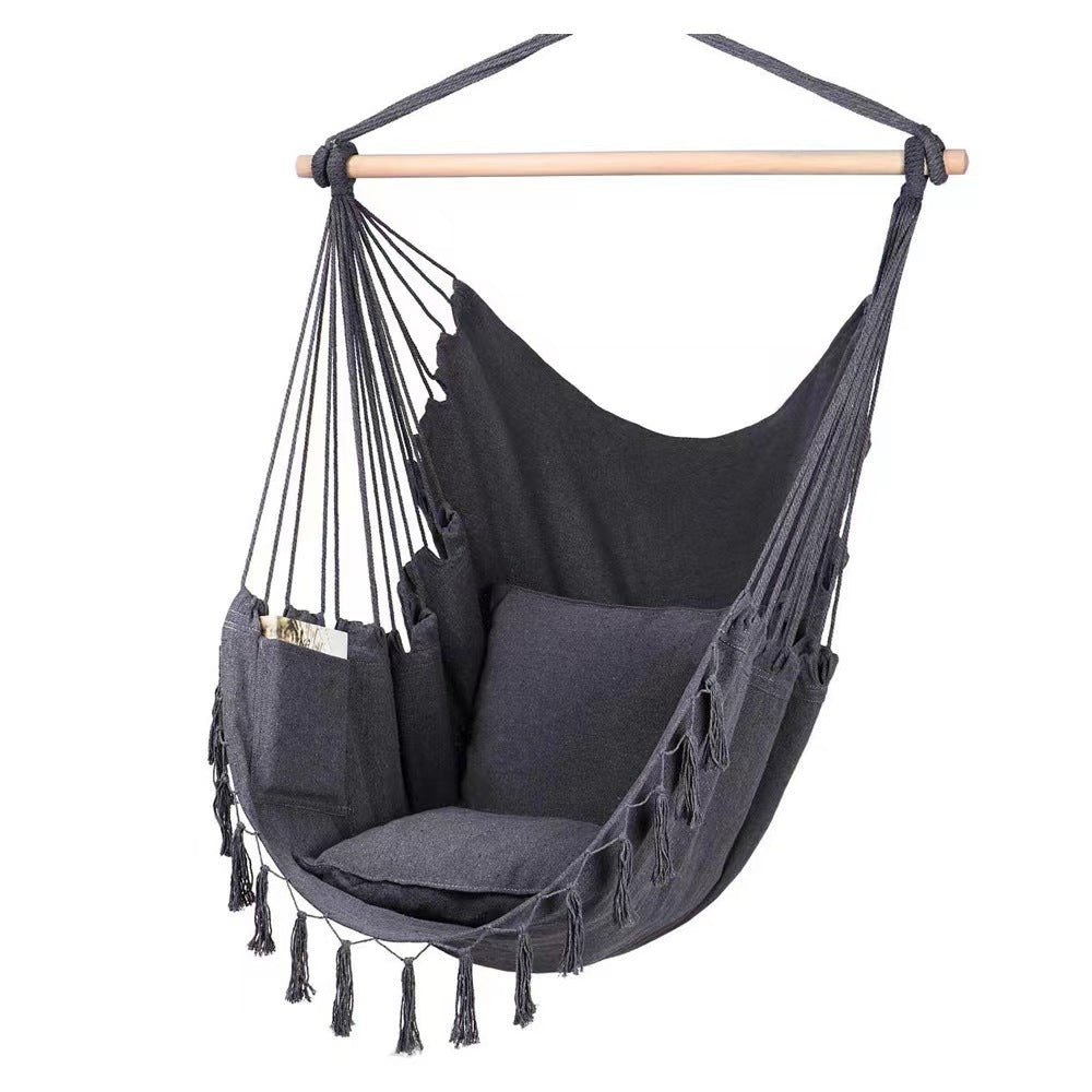 Cotton Hanging Chair for Outdoor Balcony Leisure