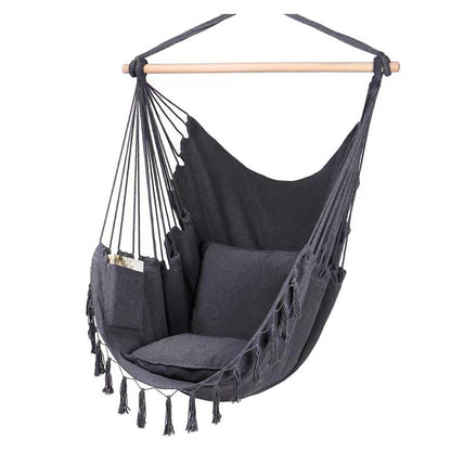 Cotton Hanging Chair for Outdoor Balcony Leisure