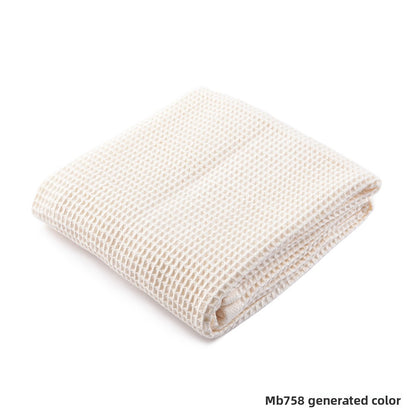 Cotton Honeycomb Pattern Towel Set