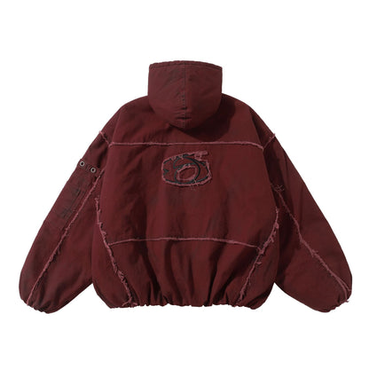 cotton hooded jacket