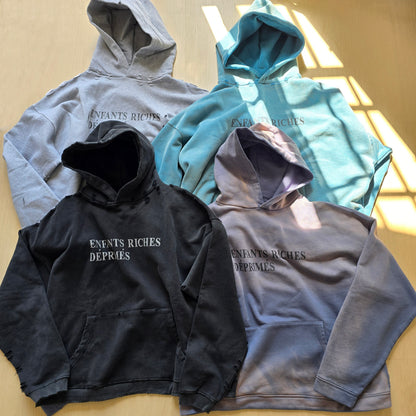 Cotton hooded sweatshirt