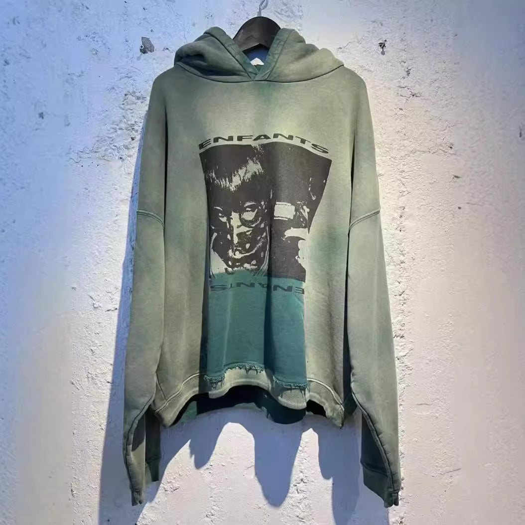 Cotton Hooded Sweatshirt