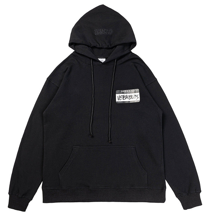 Cotton hoodie