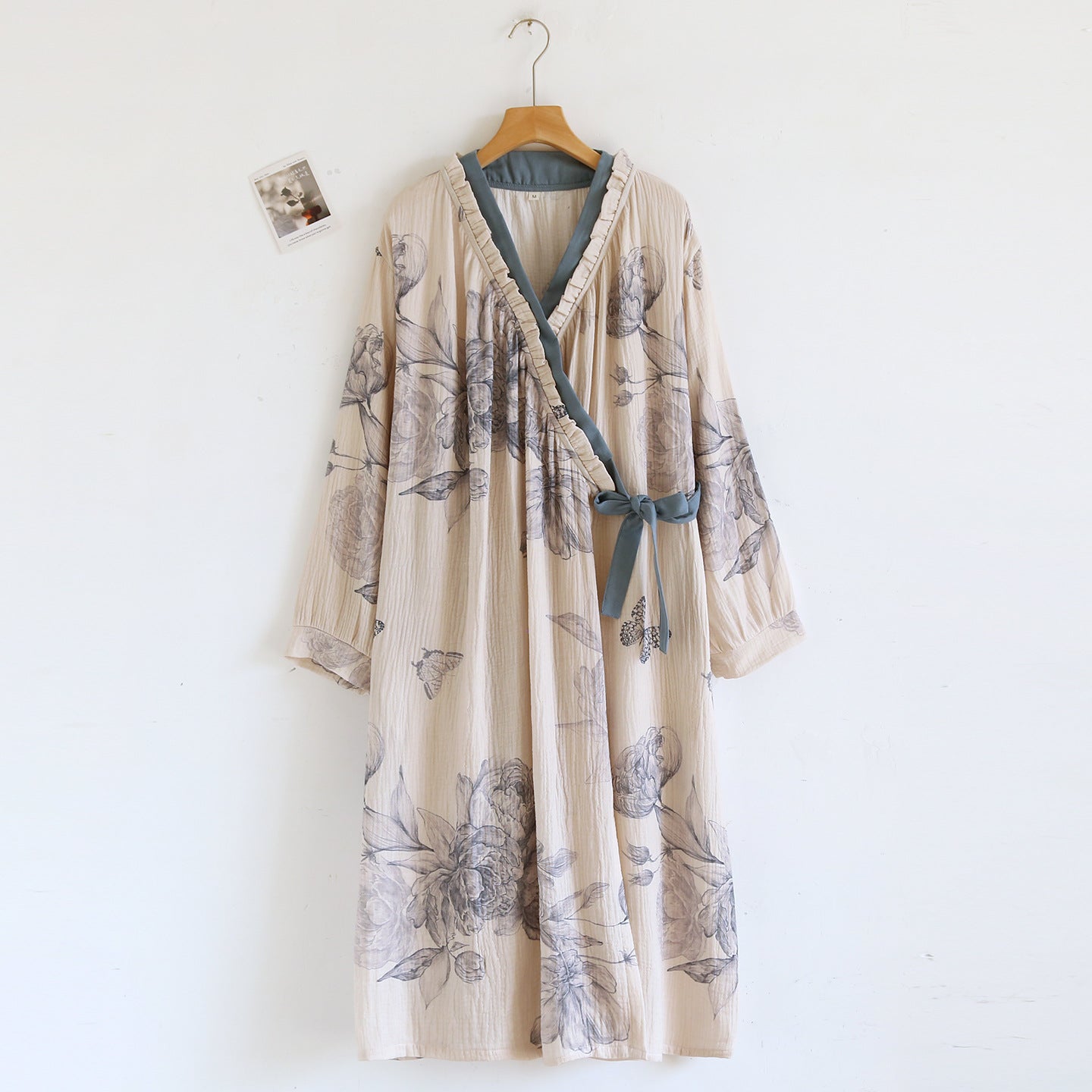 Cotton Kimono Pajama Set Lounge Wear