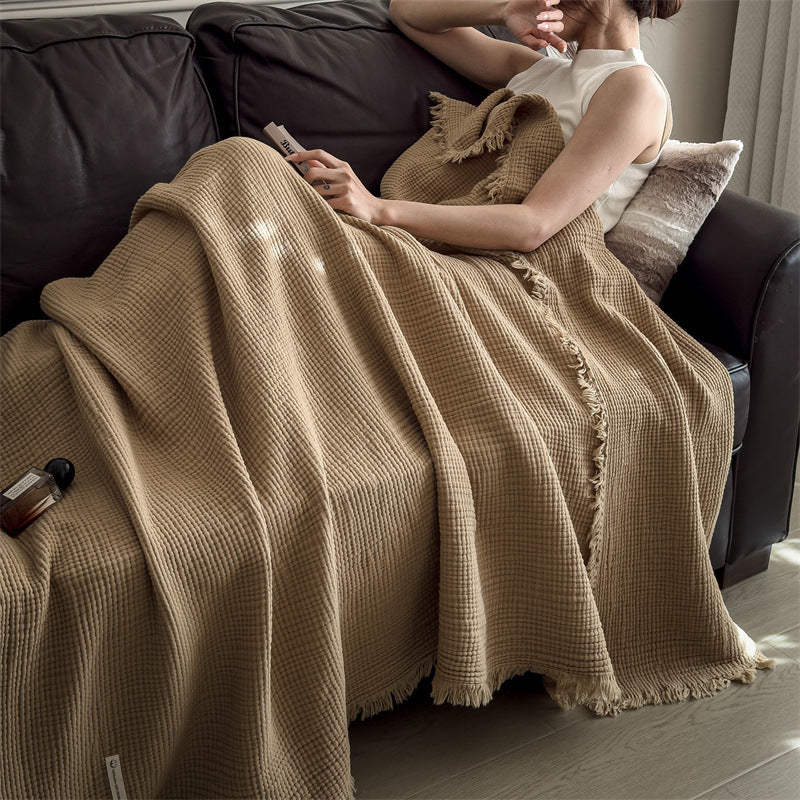Cotton Knit Blanket