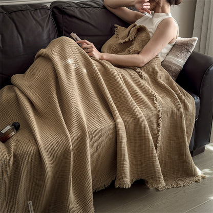 Cotton Knit Blanket
