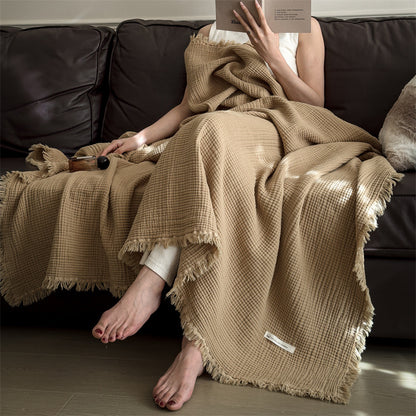 Cotton Knit Blanket