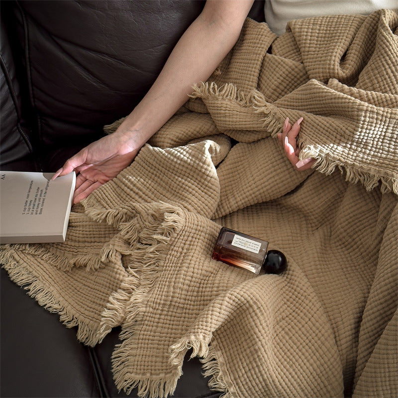 Cotton Knit Blanket