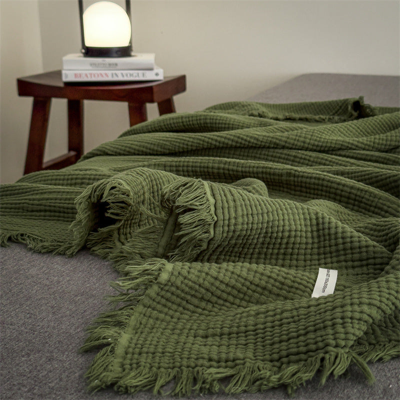 Cotton Knit Blanket