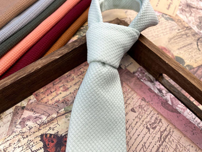 Cotton Knit Tie