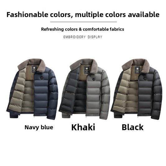 Cotton Lapel Jacket