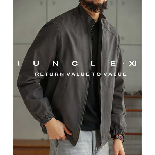 Cotton Linen Blend Washed Casual Jacket