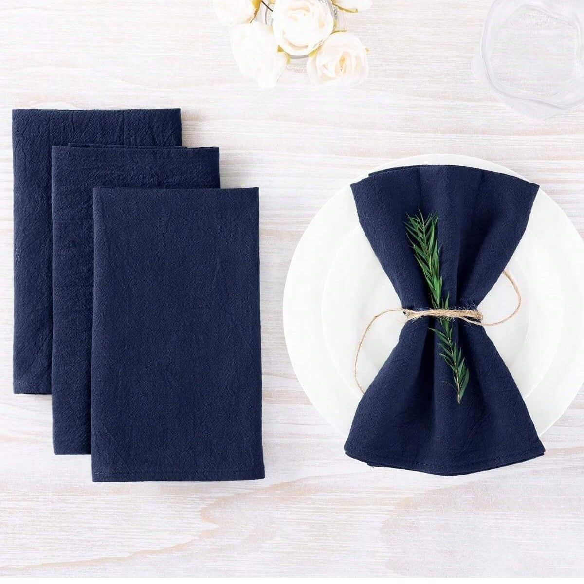 Cotton Linen Napkins Placemats
