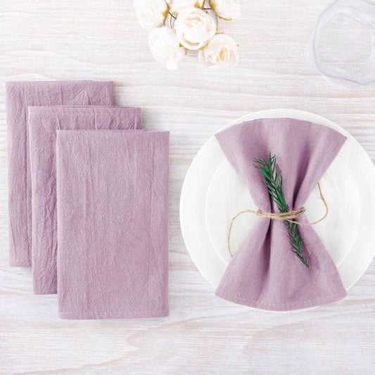 Cotton Linen Napkins Placemats