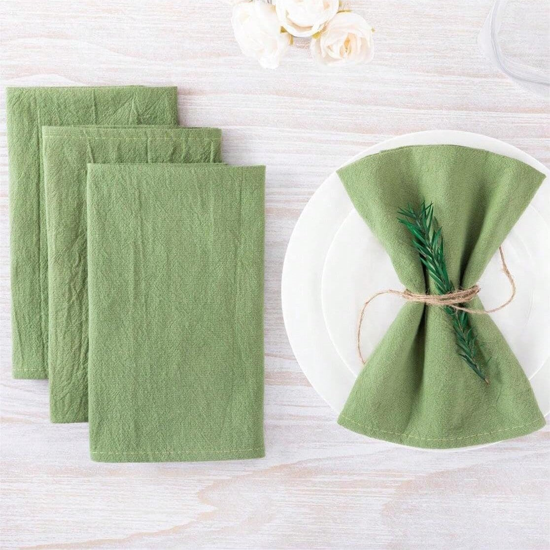 Cotton Linen Napkins Placemats