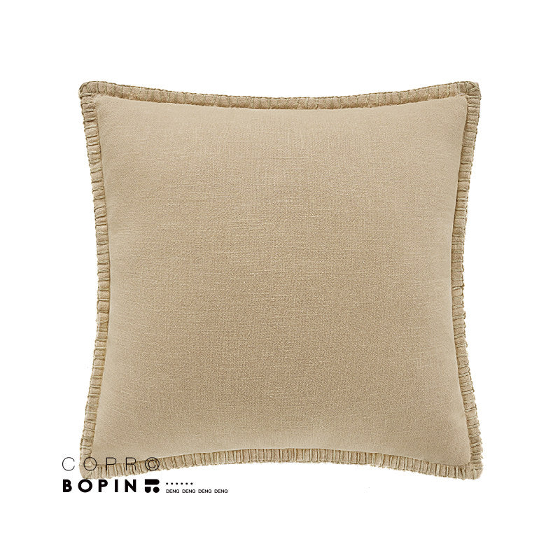 Cotton Linen Pillow Cushion Cover