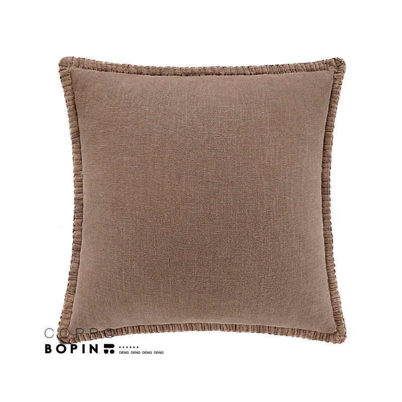 Cotton Linen Pillow Cushion Cover