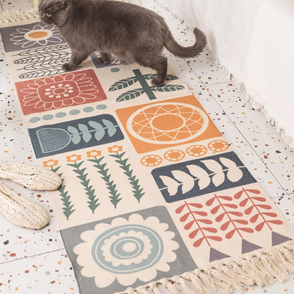 Cotton Linen Rug