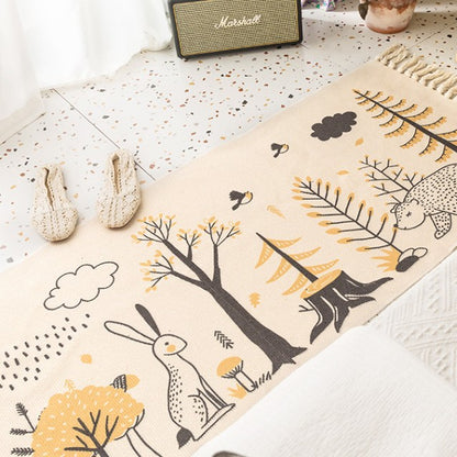 Cotton Linen Rug