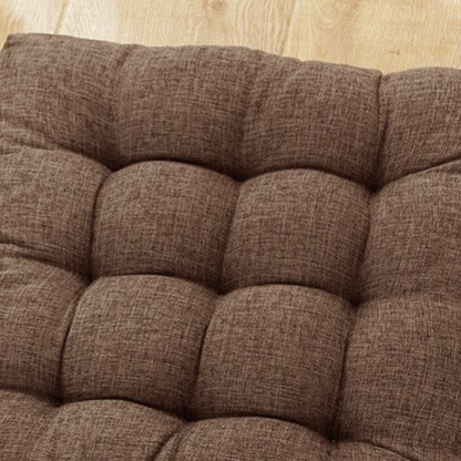 Cotton-linen seat cushion