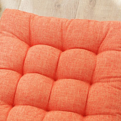 Cotton-linen seat cushion