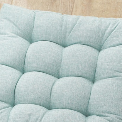 Cotton-linen seat cushion