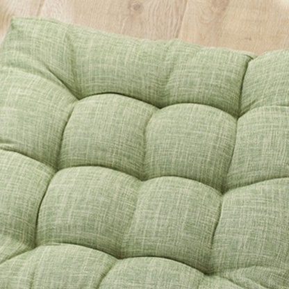 Cotton-linen seat cushion