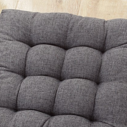 Cotton-linen seat cushion