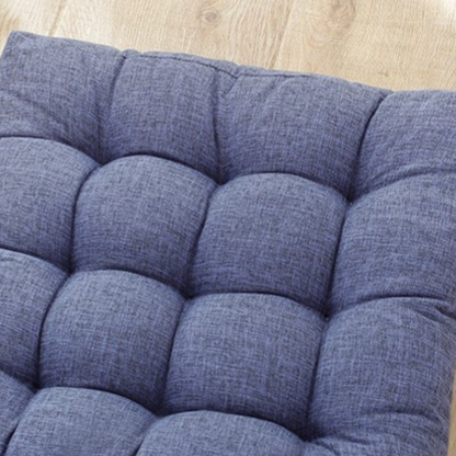 Cotton-linen seat cushion