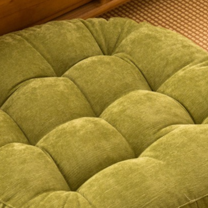 Cotton-linen seat cushion