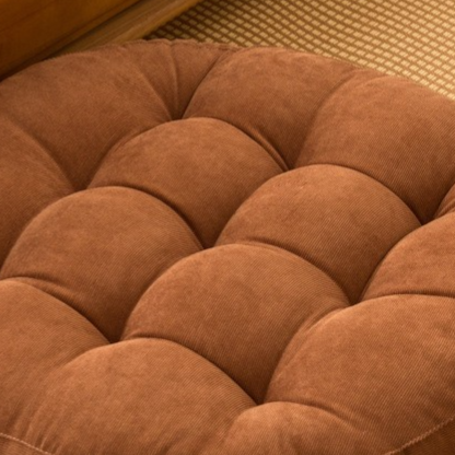 Cotton-linen seat cushion