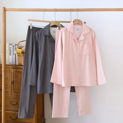 Cotton Long Sleeve Pajamas Set