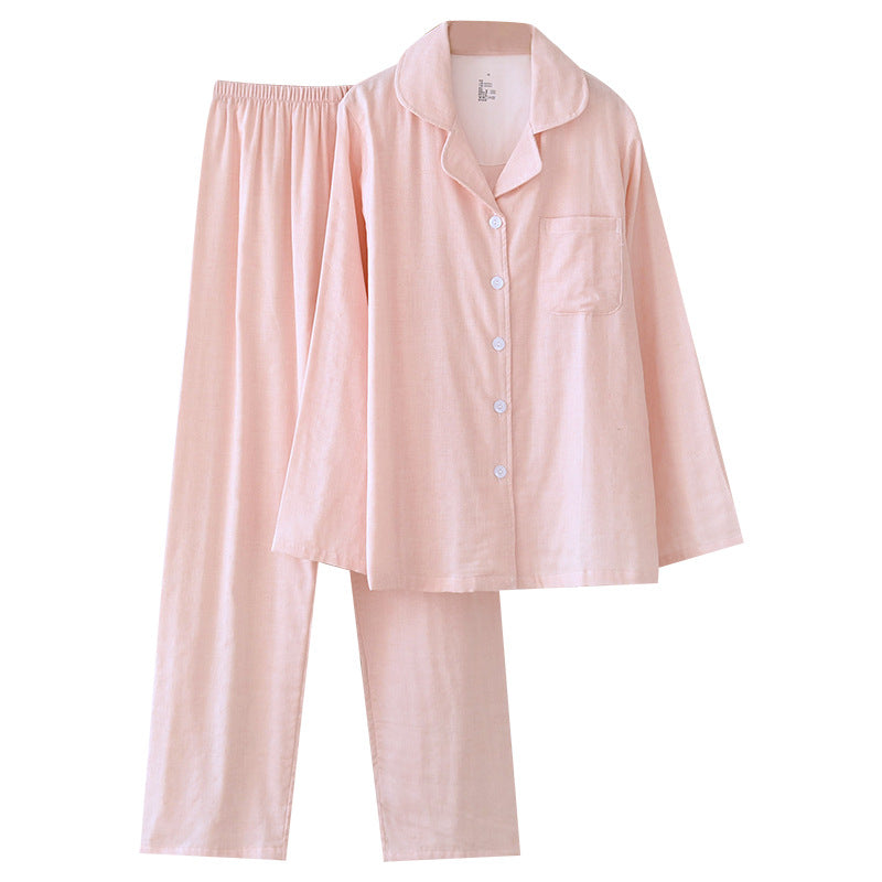 Cotton Long Sleeve Pajamas Set