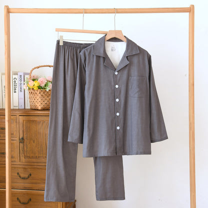 Cotton Long Sleeve Pajamas Set